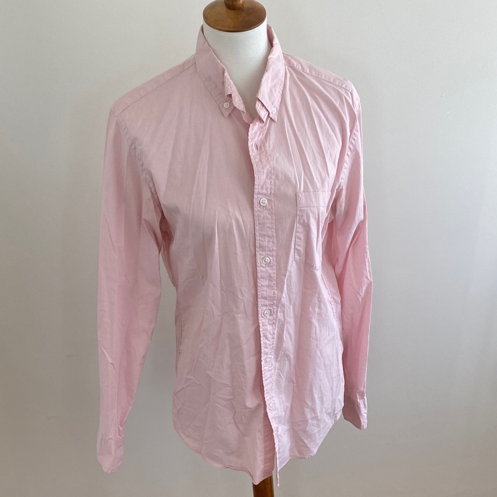 J. Crew Pale Pink Button-Down Shirt